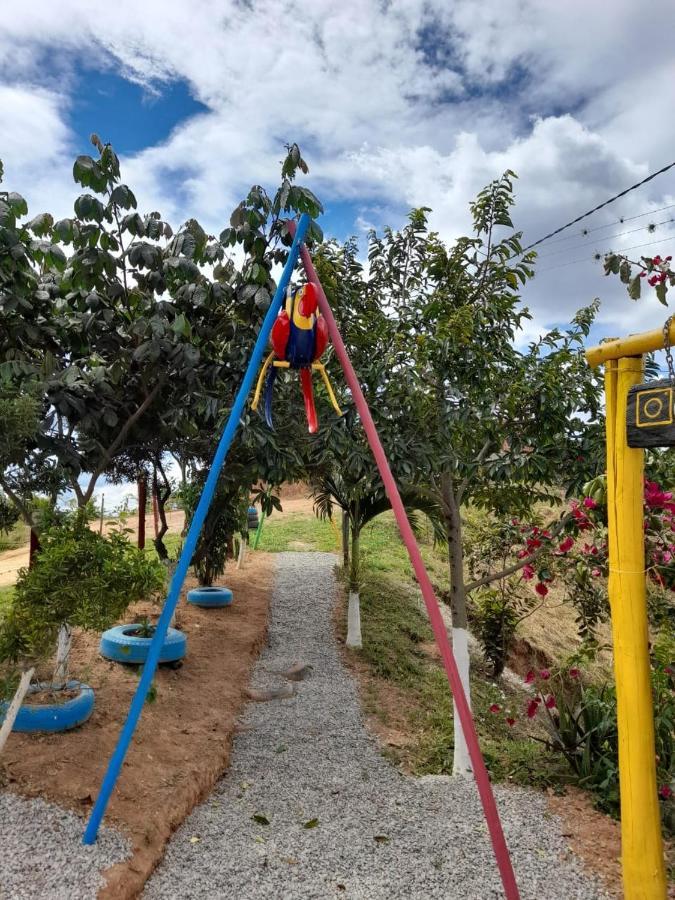 Hotel Campestre Abrazo Del Angel Aratoca Zewnętrze zdjęcie