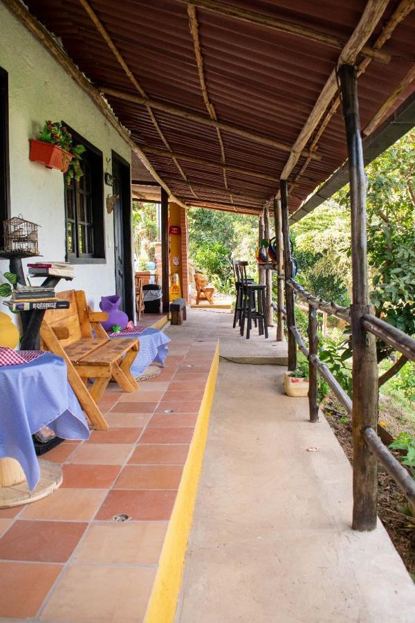 Hotel Campestre Abrazo Del Angel Aratoca Zewnętrze zdjęcie